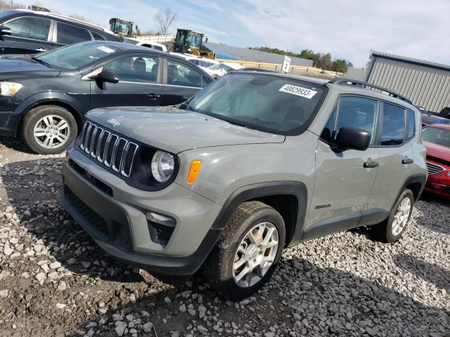 ZACNJAABXLPL72403 - 2020 JEEP RENEGADE SPORT GRAY photo 1