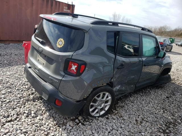 ZACNJAABXLPL72403 - 2020 JEEP RENEGADE SPORT Մոխրագույն լուսանկար 3