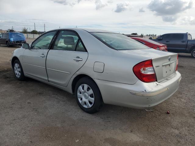 4T1BE32K93U166360 - 2003 TOYOTA CAMRY LE SILVER photo 2