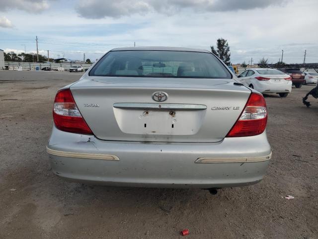 4T1BE32K93U166360 - 2003 TOYOTA CAMRY LE SILVER photo 6