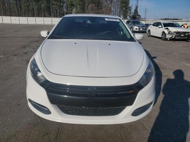 1C3CDFAAXGD767342 - 2016 DODGE DART SE WHITE photo 5