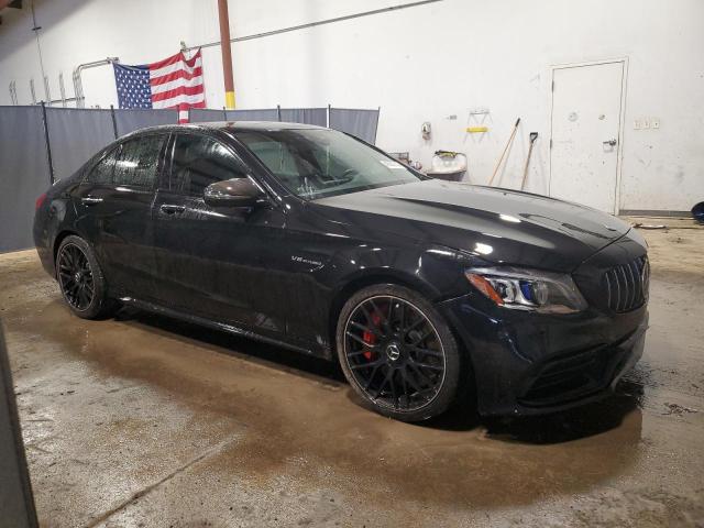 55SWF8HB6KU302053 - 2019 MERCEDES-BENZ C 63 AMG-S BLACK photo 4