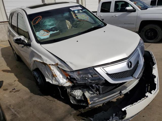 2HNYD2H28DH519415 - 2013 ACURA MDX WHITE photo 4