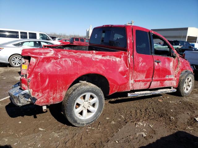 1N6BA06A19N307888 - 2009 NISSAN TITAN XE RED photo 3