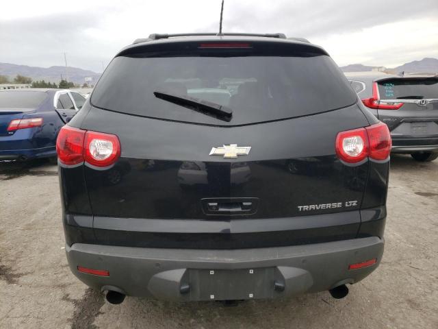 1GNKRLEDXBJ133400 - 2011 CHEVROLET TRAVERSE LTZ BLACK photo 6