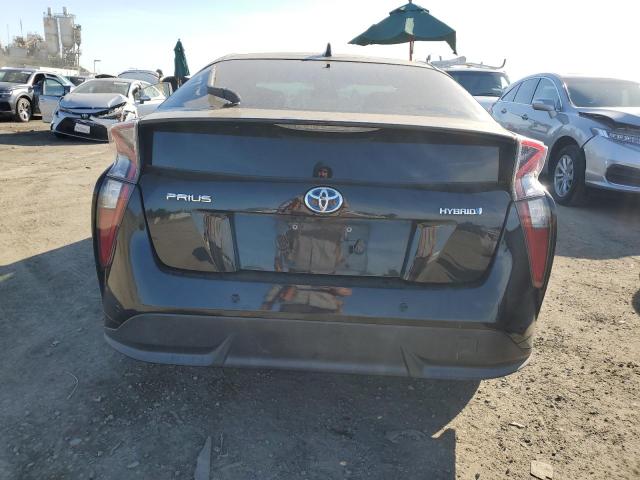 JTDKARFU8H3050921 - 2017 TOYOTA PRIUS BLACK photo 6