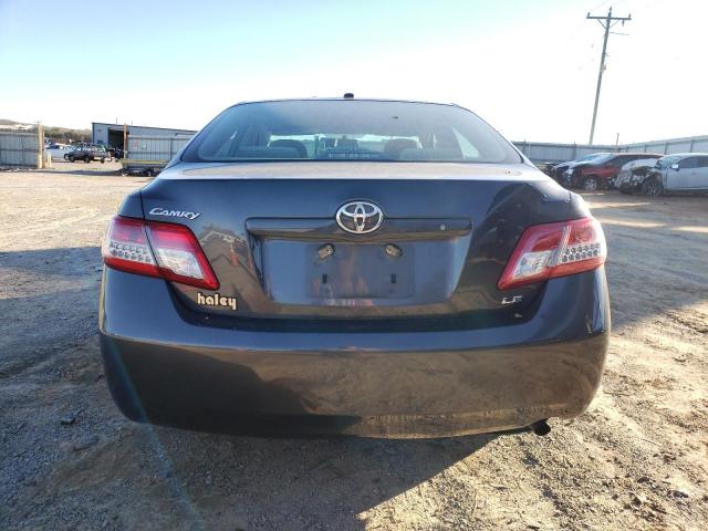 4T1BF3EK6AU039863 - 2010 TOYOTA CAMRY BASE GRAY photo 6