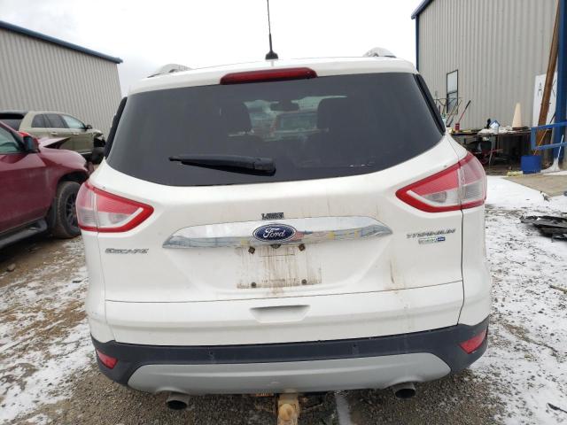 1FMCU9J92EUD95121 - 2014 FORD ESCAPE TITANIUM WHITE photo 6