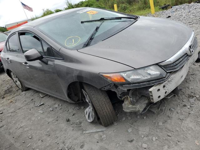 19XFB2F5XCE070975 - 2012 HONDA CIVIC LX CHARCOAL photo 4