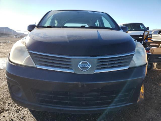 3N1BC13E68L429321 - 2008 NISSAN VERSA S BLACK photo 5