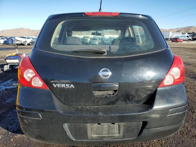 3N1BC13E68L429321 - 2008 NISSAN VERSA S BLACK photo 6