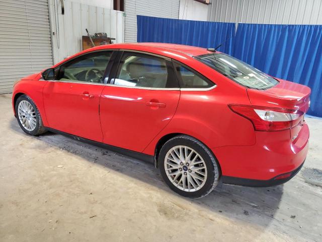 1FAHP3H25CL338816 - 2012 FORD FOCUS SEL RED photo 2