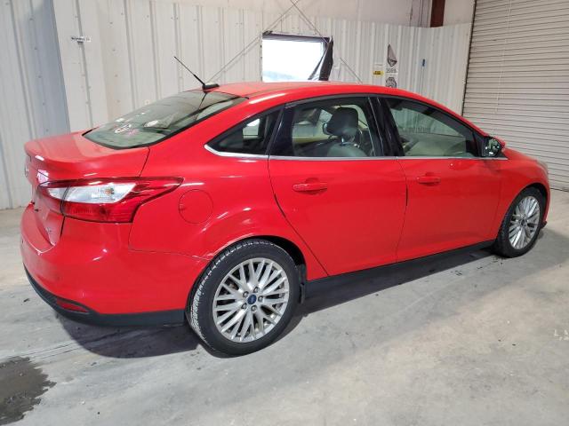 1FAHP3H25CL338816 - 2012 FORD FOCUS SEL RED photo 3