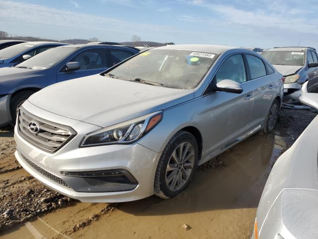 5NPE34AF2GH269637 - 2016 HYUNDAI SONATA SPORT SILVER photo 1