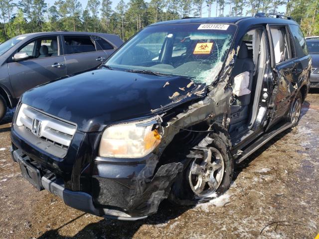 2HKYF18467H537368 - 2007 HONDA PILOT EX BLACK photo 9