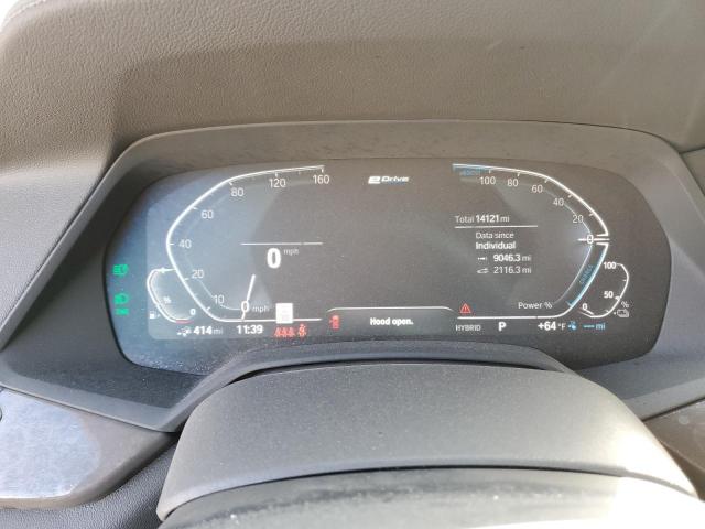 5UXTA6C07P9P38312 - 2023 BMW X5 XDRIVE45E Қара фото 9