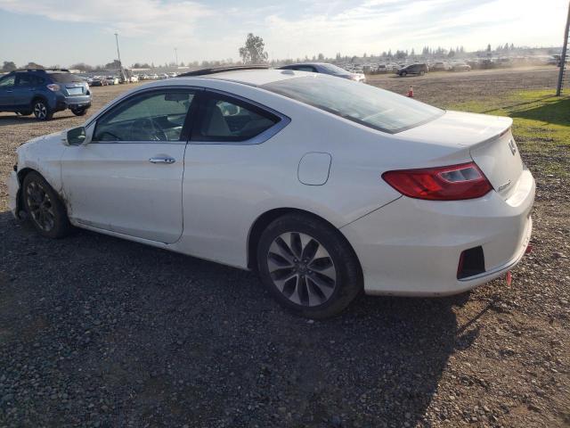 1HGCT1B85EA002889 - 2014 HONDA ACCORD EXL WHITE photo 2