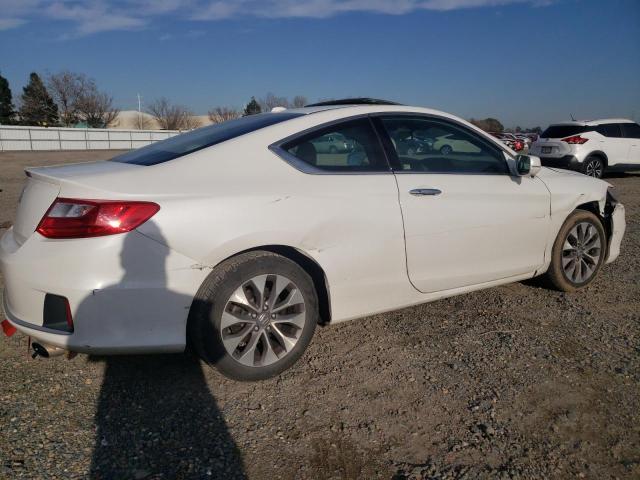 1HGCT1B85EA002889 - 2014 HONDA ACCORD EXL WHITE photo 3