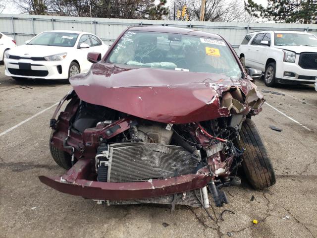 1G11C5SL5FF350819 - 2015 CHEVROLET MALIBU 1LT BURGUNDY photo 5