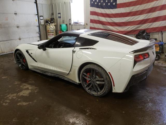 1G1YD2D77F5105892 - 2015 CHEVROLET CORVETTE STINGRAY 2LT WHITE photo 2