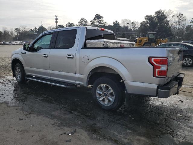 1FTEW1C50JFC80762 - 2018 FORD F150 SUPERCREW SILVER photo 2