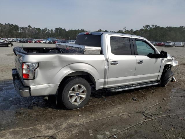 1FTEW1C50JFC80762 - 2018 FORD F150 SUPERCREW SILVER photo 3