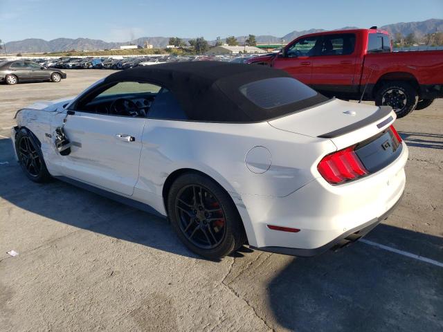 1FATP8FF5K5151804 - 2019 FORD MUSTANG GT WHITE photo 2