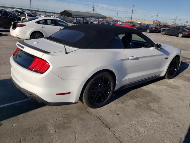1FATP8FF5K5151804 - 2019 FORD MUSTANG GT WHITE photo 3
