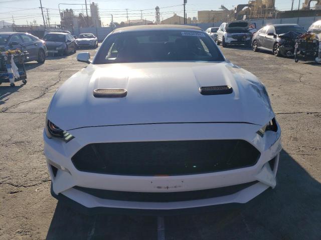 1FATP8FF5K5151804 - 2019 FORD MUSTANG GT WHITE photo 5