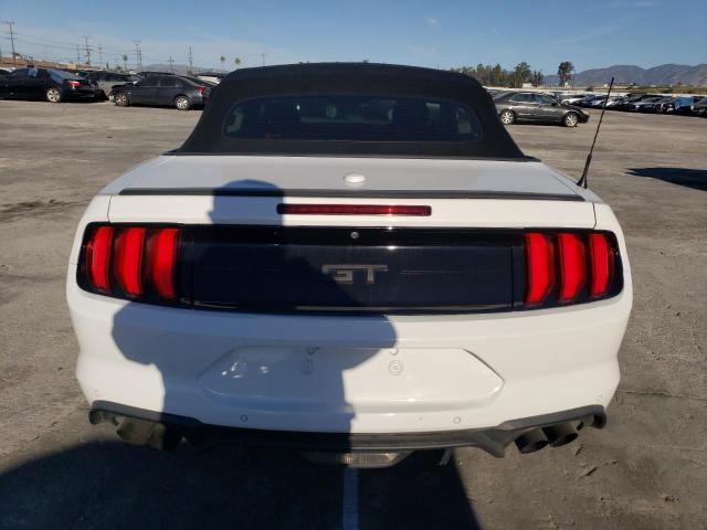 1FATP8FF5K5151804 - 2019 FORD MUSTANG GT WHITE photo 6