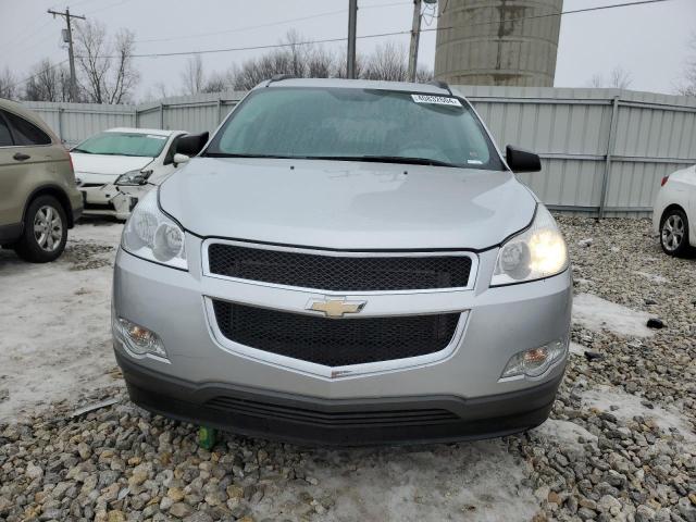 1GNLREED6AS131443 - 2010 CHEVROLET TRAVERSE LS SILVER photo 5