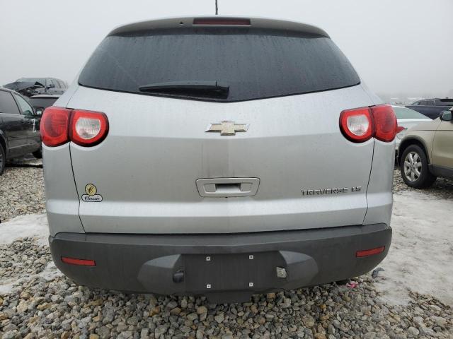 1GNLREED6AS131443 - 2010 CHEVROLET TRAVERSE LS SILVER photo 6