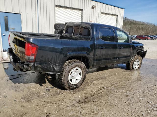 3TMCZ5ANXKM288104 - 2019 TOYOTA TACOMA DOUBLE CAB BLACK photo 3