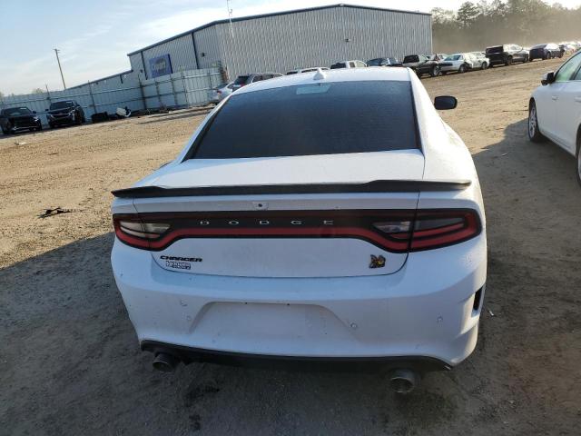 2C3CDXGJ0MH523243 - 2021 DODGE CHARGER SCAT PACK WHITE photo 6