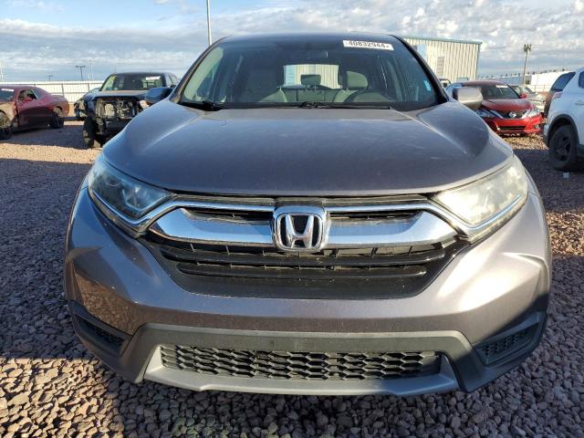 2HKRW6H36HH221642 - 2017 HONDA CR-V LX CHARCOAL photo 5