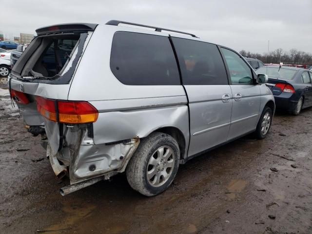 5FNRL18693B135092 - 2003 HONDA ODYSSEY EX SILVER photo 3