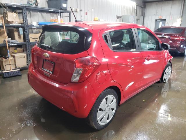 KL8CB6SA0HC838998 - 2017 CHEVROLET SPARK LS RED photo 3