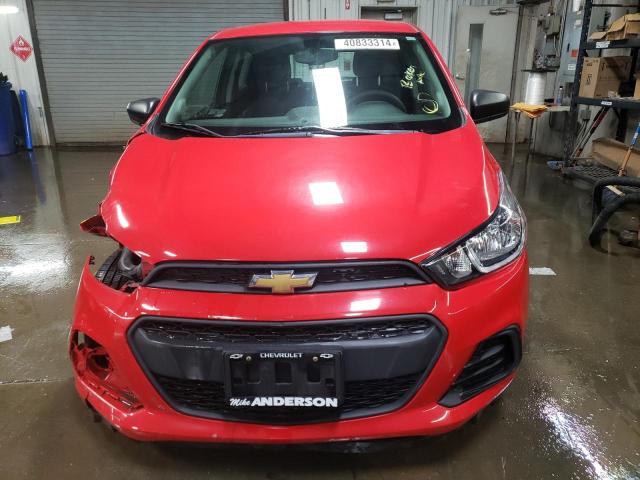 KL8CB6SA0HC838998 - 2017 CHEVROLET SPARK LS RED photo 5