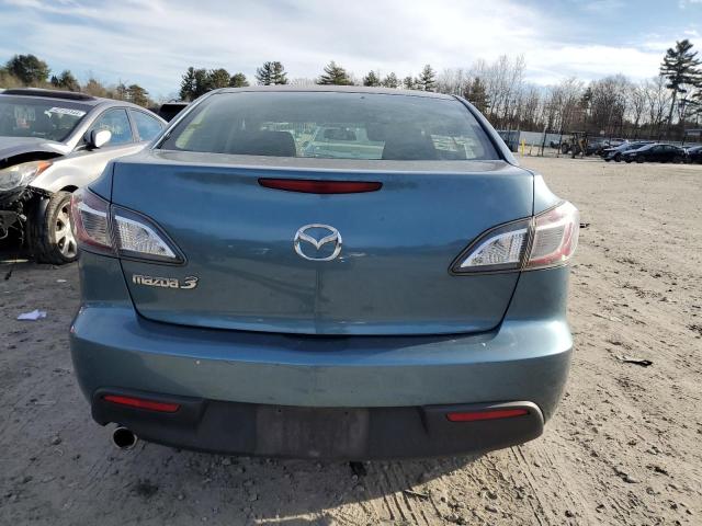 JM1BL1VG4B1372398 - 2011 MAZDA 3 I TURQUOISE photo 6