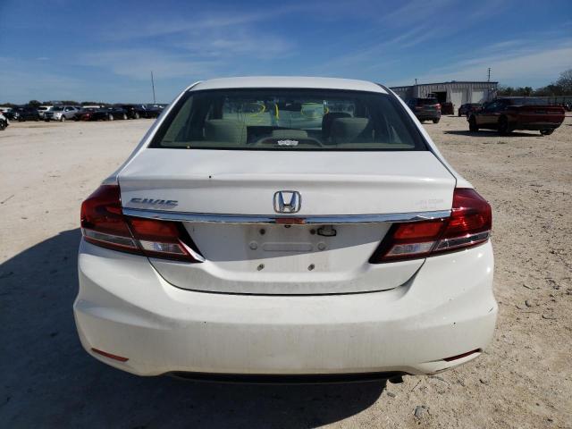 19XFB2F81EE043144 - 2014 HONDA CIVIC EX WHITE photo 6