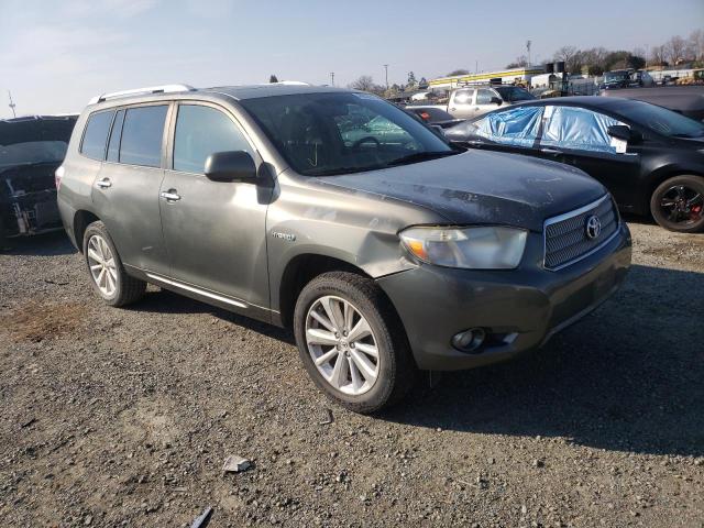 JTEEW44A082006343 - 2008 TOYOTA HIGHLANDER HYBRID LIMITED GREEN photo 4