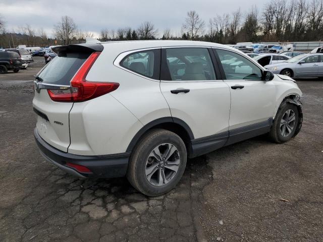 2HKRW6H36JH200814 - 2018 HONDA CR-V LX WHITE photo 3