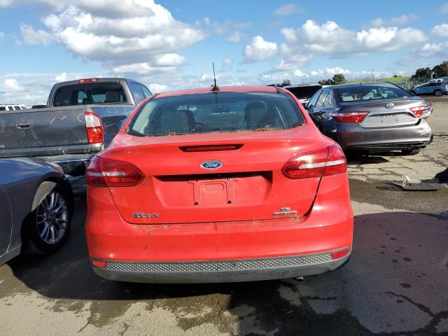 1FADP3F21GL205851 - 2016 FORD FOCUS SE RED photo 6