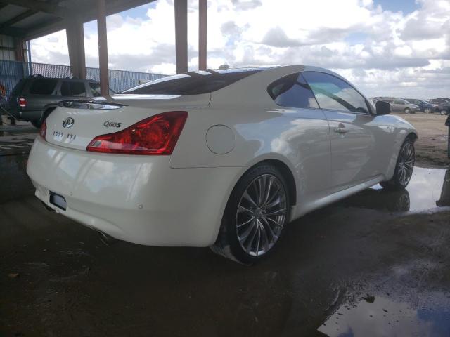 JN1CV6EK8FM871177 - 2015 INFINITI Q60 JOURNEY WHITE photo 3