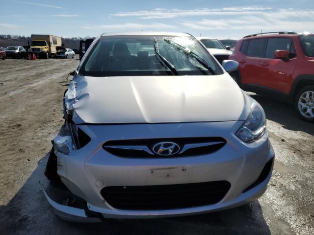 KMHCT4AE4EU671205 - 2014 HYUNDAI ACCENT GLS SILVER photo 5