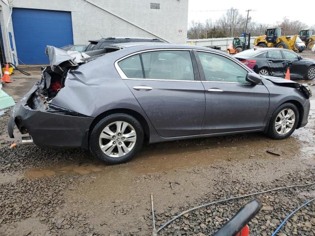 1HGCR2F36DA004118 - 2013 HONDA ACCORD LX GRAY photo 3