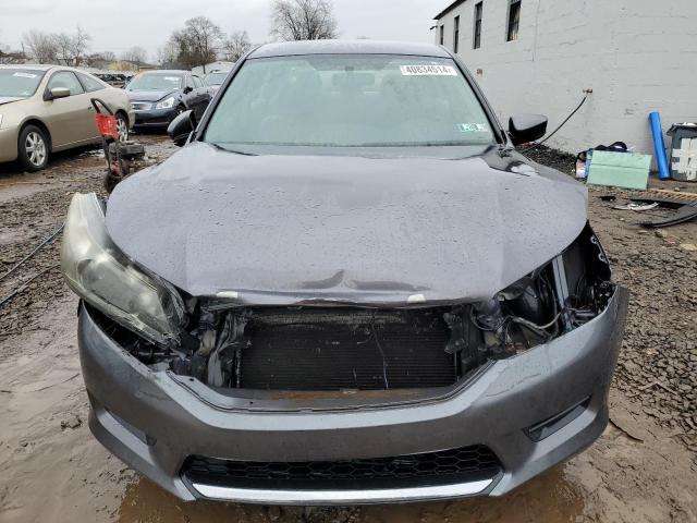 1HGCR2F36DA004118 - 2013 HONDA ACCORD LX GRAY photo 5