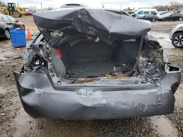 1HGCR2F36DA004118 - 2013 HONDA ACCORD LX GRAY photo 6