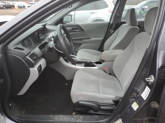 1HGCR2F36DA004118 - 2013 HONDA ACCORD LX GRAY photo 7