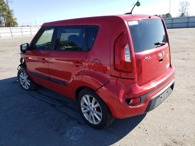 KNDJT2A64D7590078 - 2013 KIA SOUL + RED photo 2